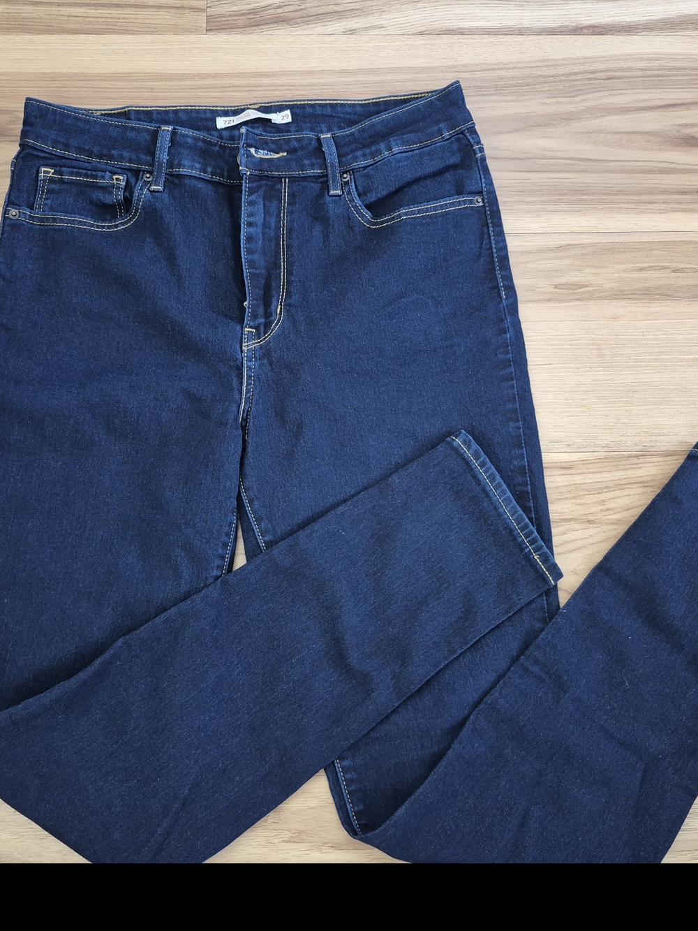 Levi's Indigo Skinny Jeans - Dark Blue